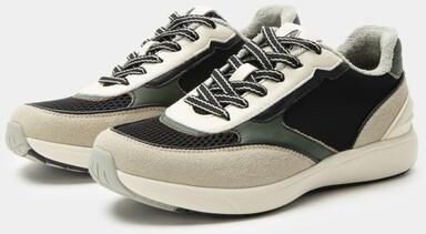 Women's Embyr Fashion Retro Tennis Shoe by Alegria in Green (Size 9 M)