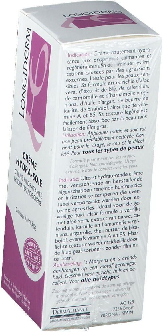 Longiderm Anti-Age Hydraterende Creme 30 ml
