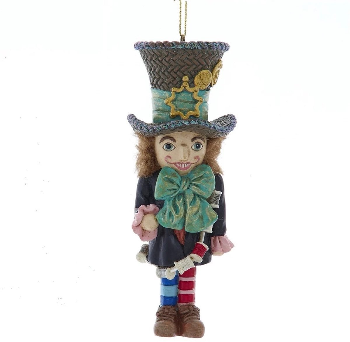 Kurt S. Adler Mad Hatter Kersthanger van polyresin, 12,7 cm