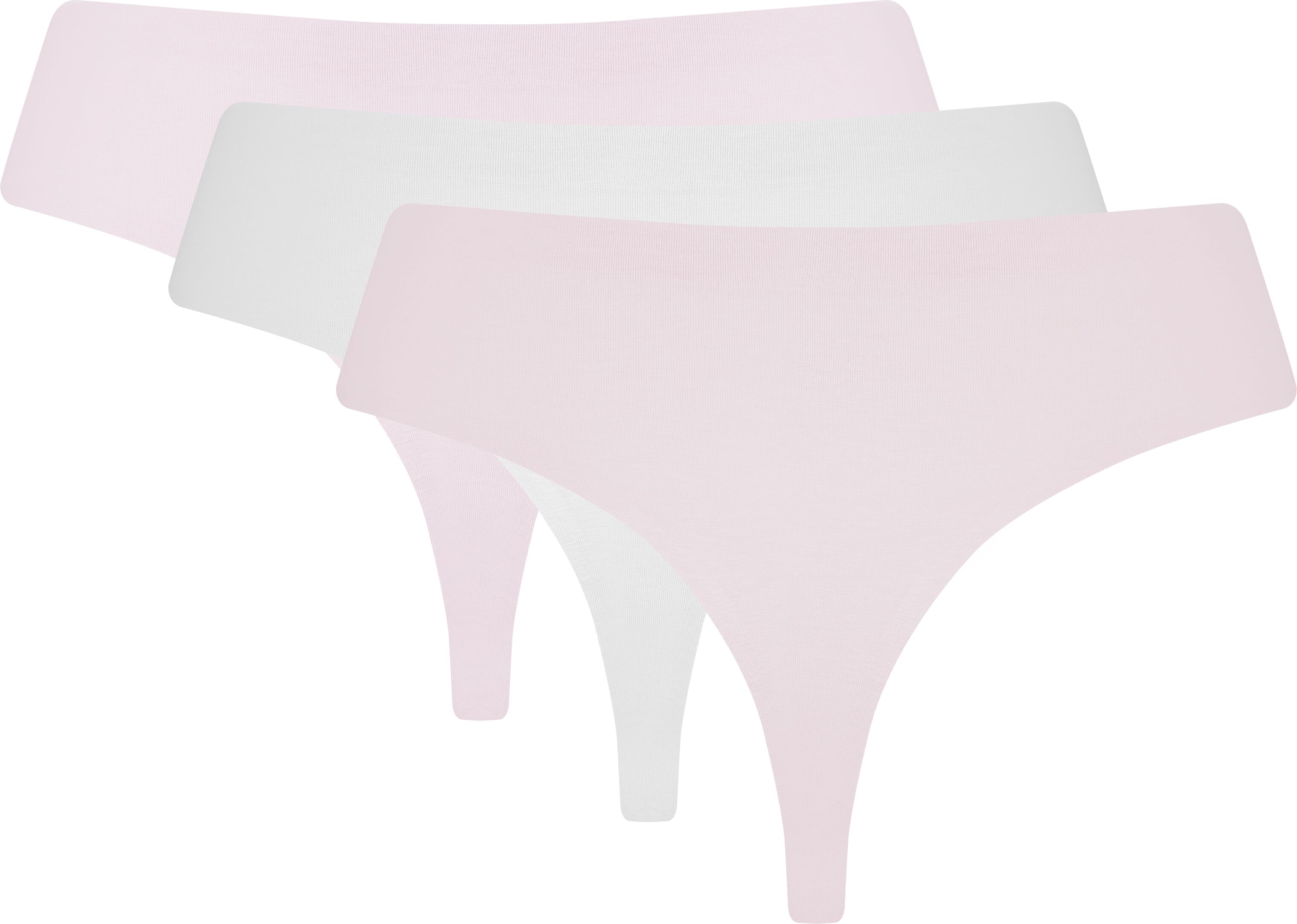 String MAGIC BODYFASHION "Bare To Go", Damen, Gr. XXL, rosa (blossom), Obermaterial: 48% Baumwolle, 47% Lyocell, 5% Elasthan, körpernah, Unterhosen String blossom XXL
