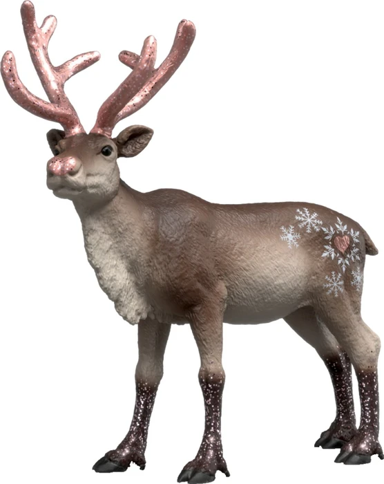 Schleich Roségoldenes Weihnachtsrentier 75004