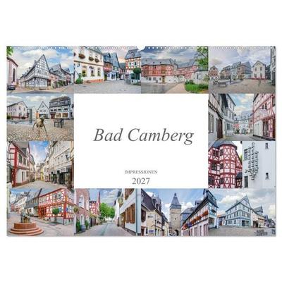 Bad Camberg Impressionen (Wandkalender 2027 DIN A2 quer), CALVENDO Monatskalender