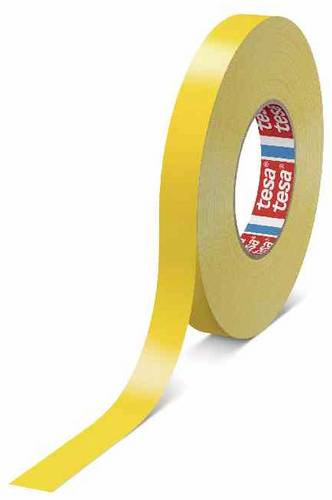 Tesa 046510051900 Gewebeklebeband Gelb 50m