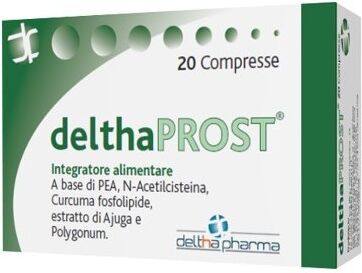 Deltha Pharma Delthaprost Integratore Prostata E Vie Urinarie 20 Compresse