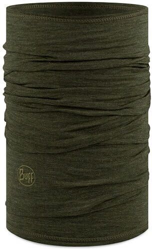 Buff Merino Lightweight Solid Bark Tubular Neckwear