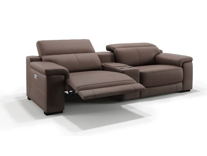 Leder Kinosofa Heimkino Couch SORA 2-Sitzer