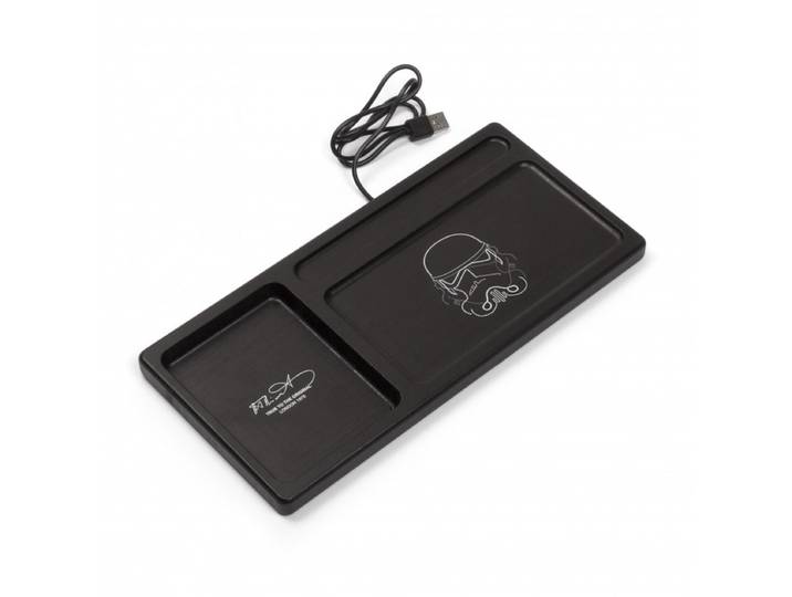Original Stormtrooper - Schreibtisch Organiser mit induktiver Ladefunktion