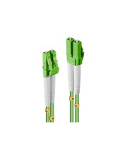 Lindy Patch-Kabel LC Multi-Mode M bis M 5 m Glasfaser 50/125 Mikrometer OM5 halogenfrei hellgrün (46313)