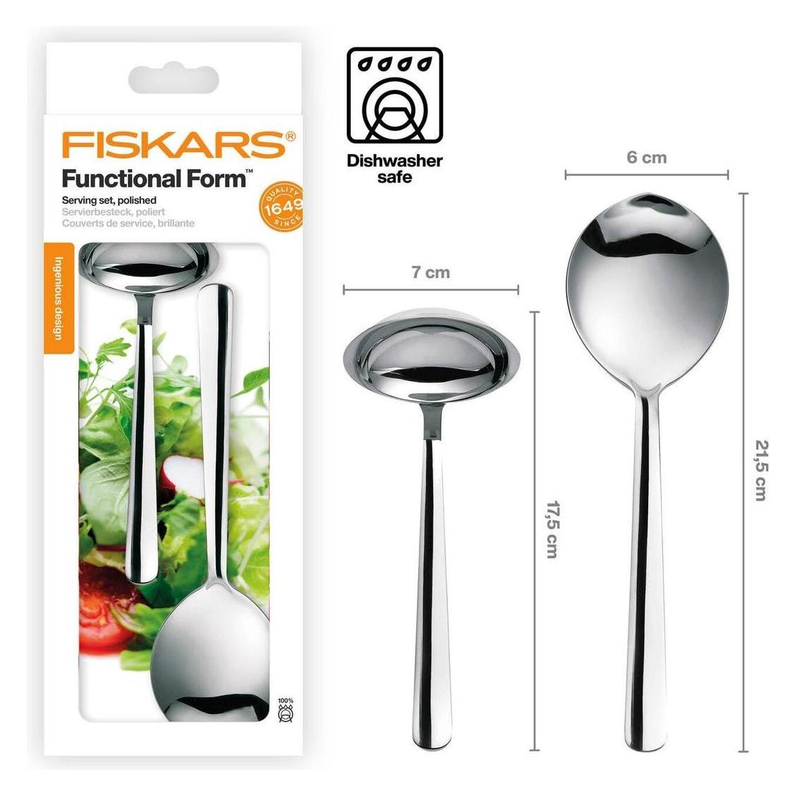 Fiskars Ff Zestaw Do Serwowania, Błyszczący (66269369)