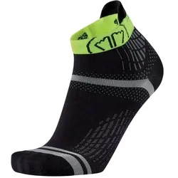 Sidas Run Feel Socken Schwarz/Gelb Gr. L (42-43)