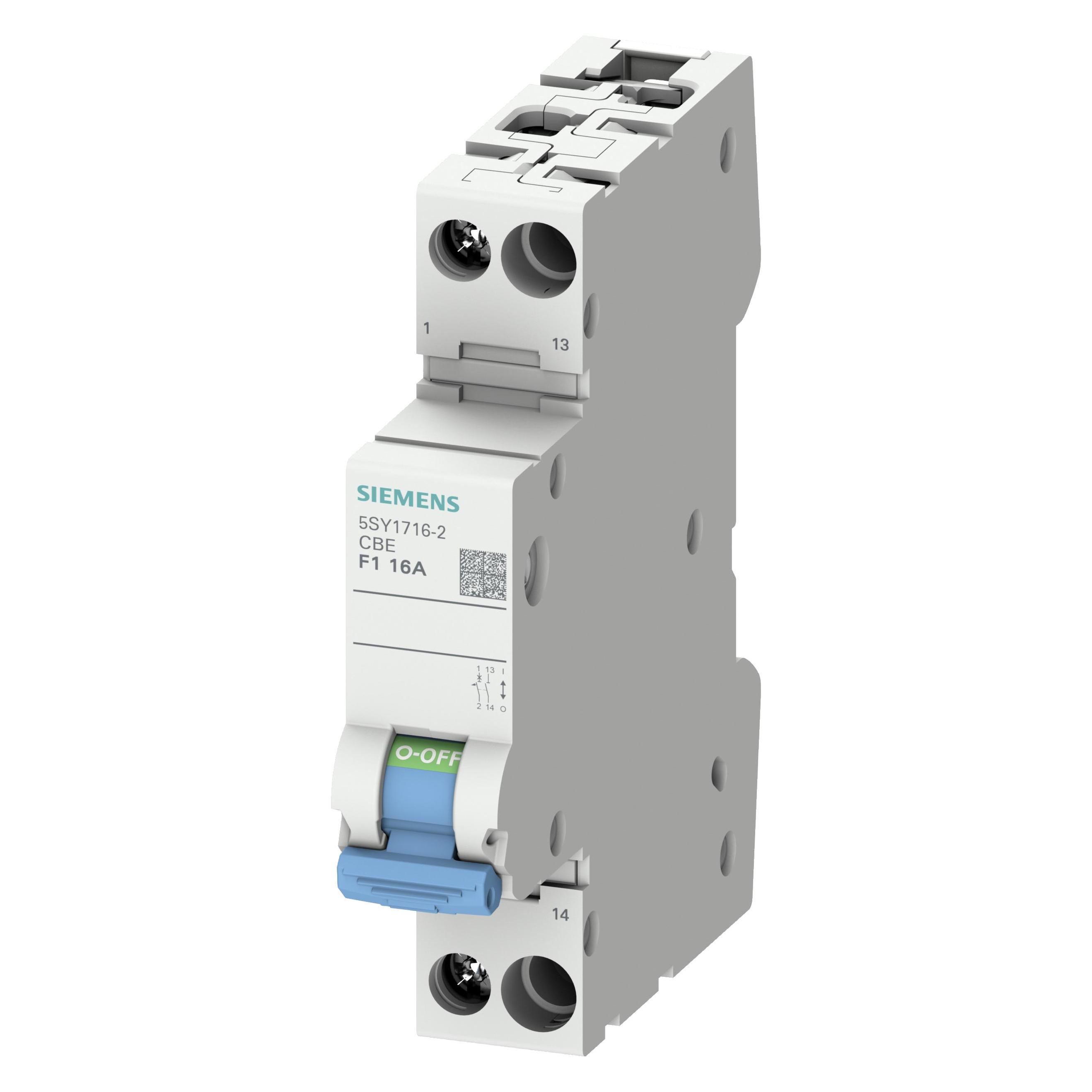Siemens 5SY1706-2 Geräteschutzschalter 6A AC 230V (5SY17062)