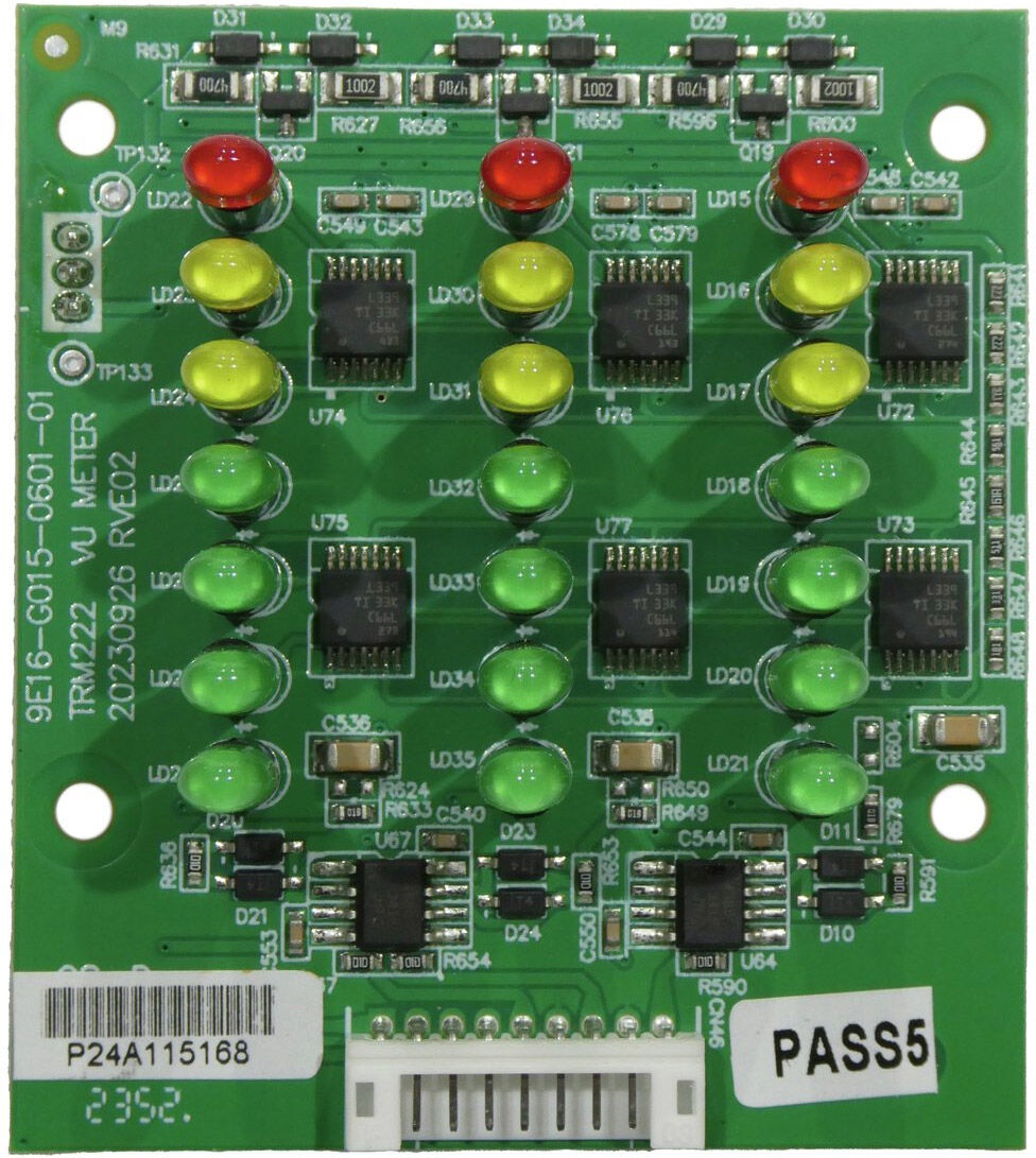 Ersatzteil Platine (Vu-Meter) Trm-222 (9e16-G015-6801-00 (Rve01))