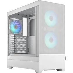 Fractal Design Pop Air RGB - TG White Clear Tint