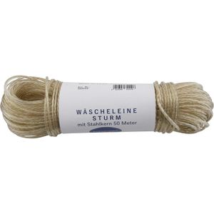 homeXpert Wäscheleine Sturm, 305550, mit Stahlkern, extra stark, Länge 50 m