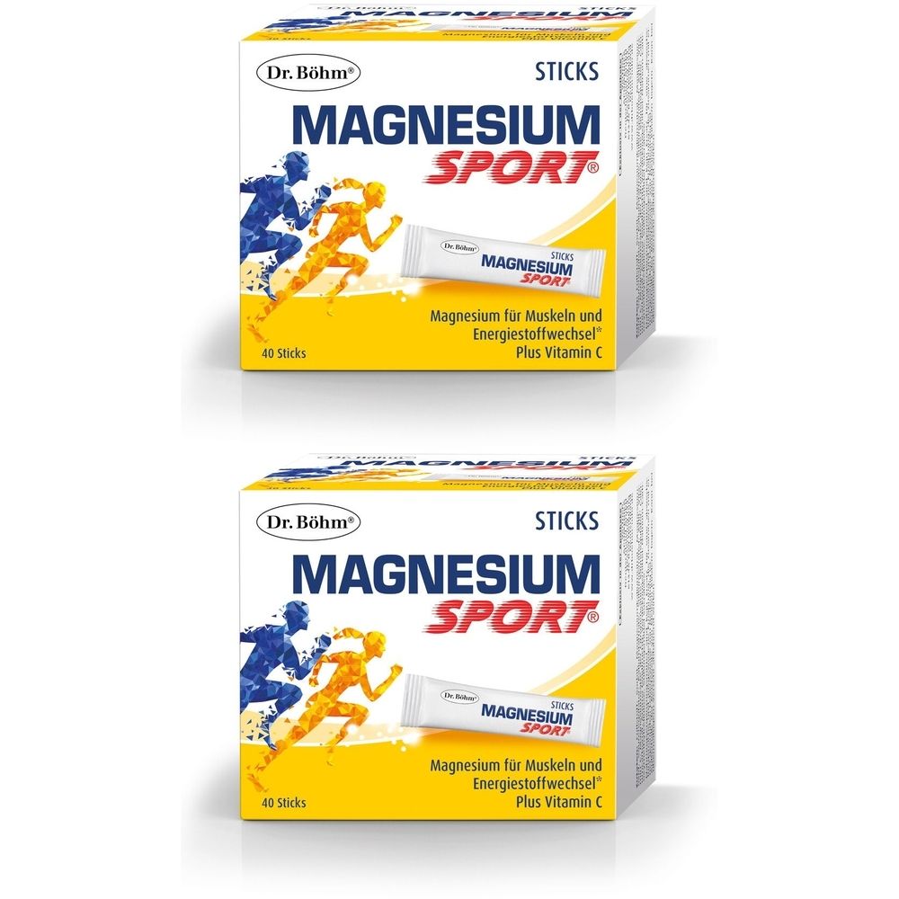 Dr.boehm Magn Sport Stick x2 2x40x1,5 g Granulat