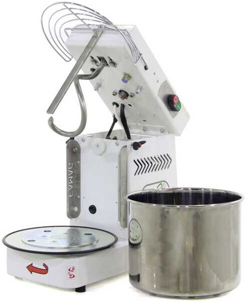 Spiralkneter Famag IM 10-S einphasig - kippbarer Kopf - 10 kg