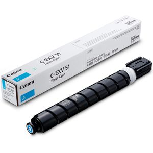 Canon Toner C-EXV51, 0482C002 cyan, 60000 Seiten