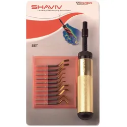 Shaviv, Raspel + Feile, Entgraterset Golden Flex Set E 7 teilig (230 mm)