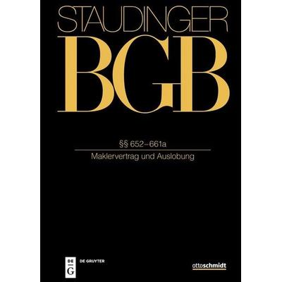 §§ 652-661a, Gebundene Ausgabe von Arnd Arnold,Carsten Herresthal,Andreas Bergmann, Otto Schmidt/De Gruyter, 978-3-8059-0005-8