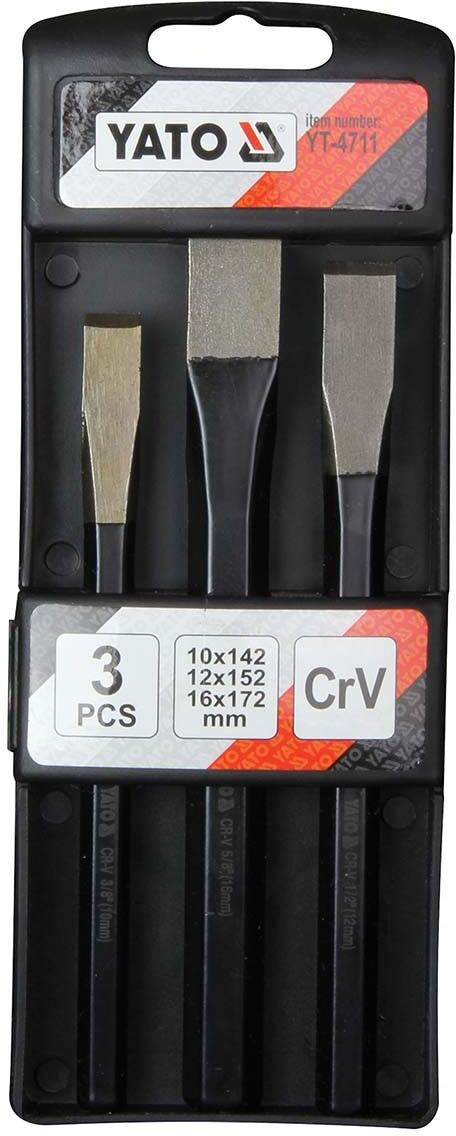 YATO YT-4711 Chisel + Drift Set