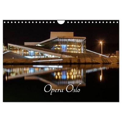 Opera Oslo (Wandkalender 2027 DIN A4 quer), CALVENDO Monatskalender