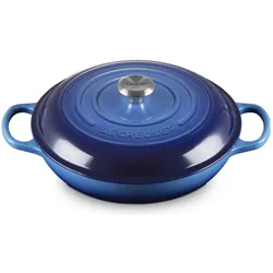 Le Creuset Gourmet-Profitopf Sig, Pfanne + Kochtopf, Blau