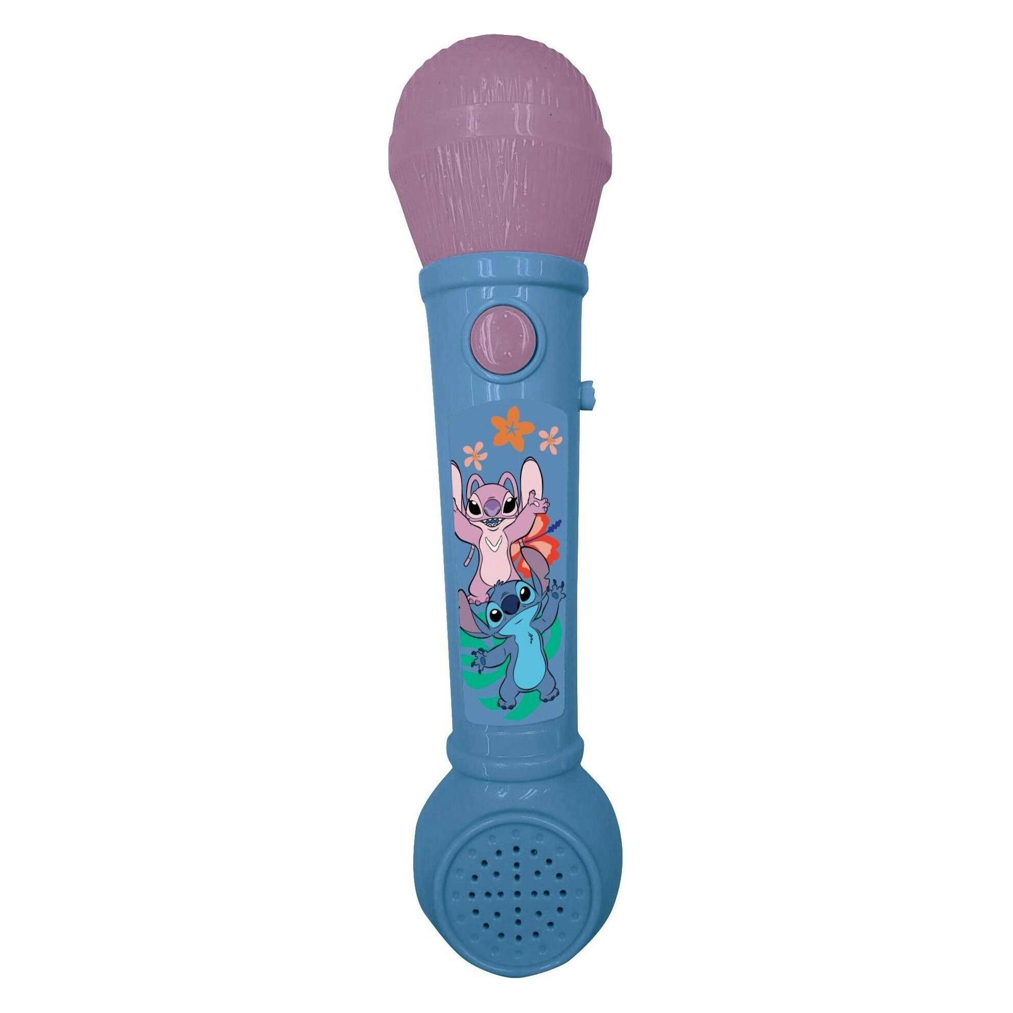 Lexibook Disney Stitch Mikrofon mit Melodien, Licht und Soundeffekte (MIC80D)