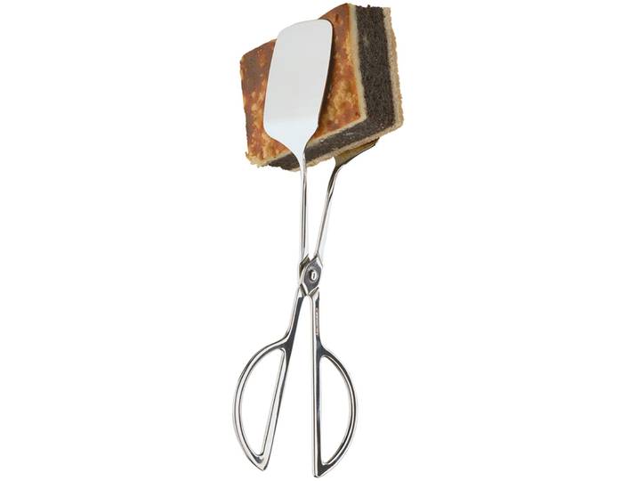 Servierzange Aps silber Edelstahl T 25 cm