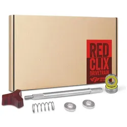 Comandante Red Clix Drivetrain RX35 - Ersatzachse, Kaffeemühle, Silber