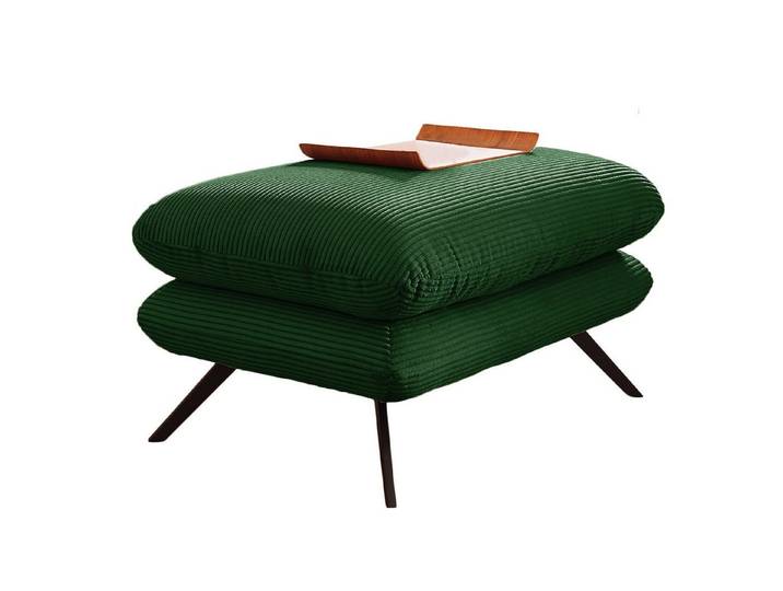KAWOLA Hocker CHARME, Hockerbank Cord, verschiedene Breiten und verschiedene Farben