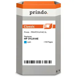 Prindo, Druckerpatrone, kompatibel mit HP 912 (C)