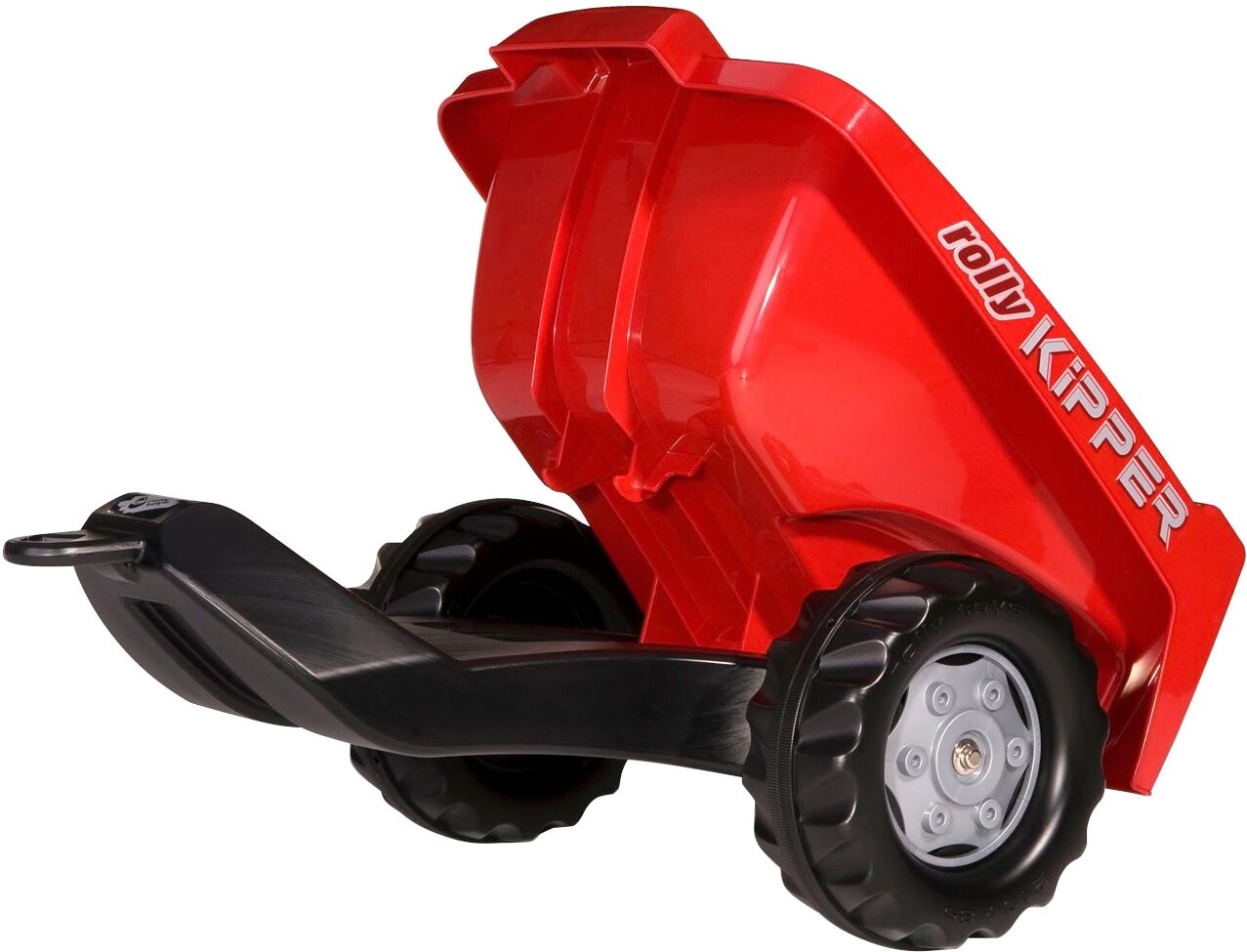 Kinderfahrzeug-Anhänger ROLLY TOYS "Kipper II", rot, Spielfahrzeug-Anhänger, KinderB:46,5cm H:34cm L:56cm, Kunststoff, Kinderfahrzeug-Anhänger, für Trettraktoren, B:46,5cm H:34cm L:56cm