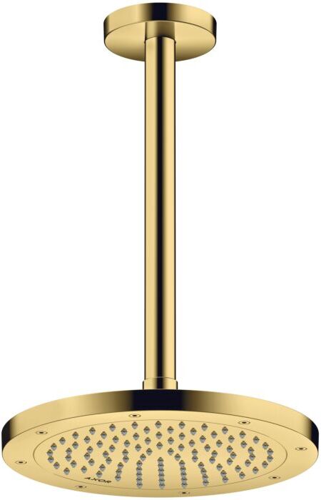 Hansgrohe Axor Deckenanschluss 26433990 300mm, rund, polished gold optic