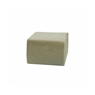 Schachtel mit 6400 ineinandergefalteten Servietten 11x20 Farbe Öko-Natur