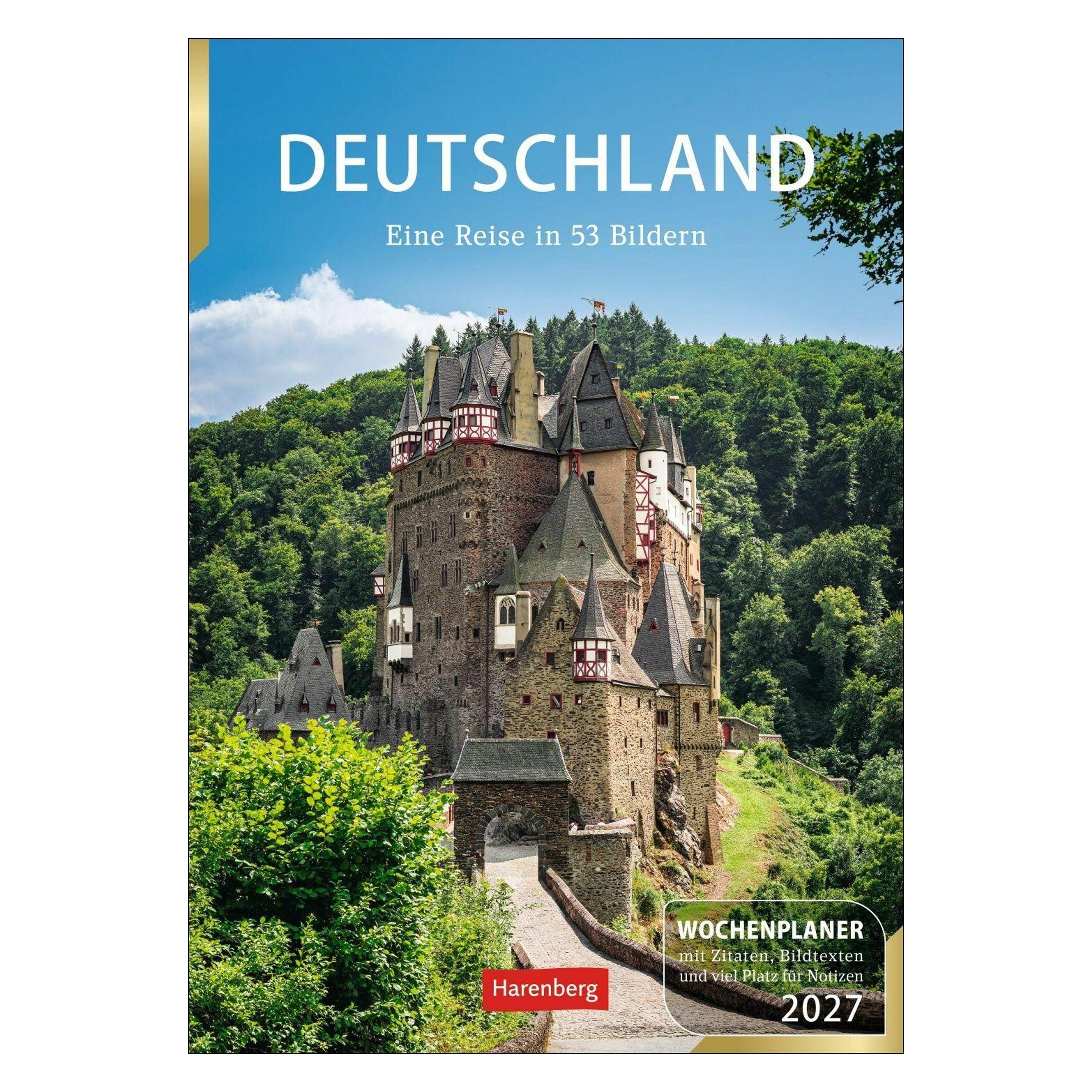 Harenberg Deutschland Wochenplaner 2027 - Eine Reise in 53 Bildern (66277267)