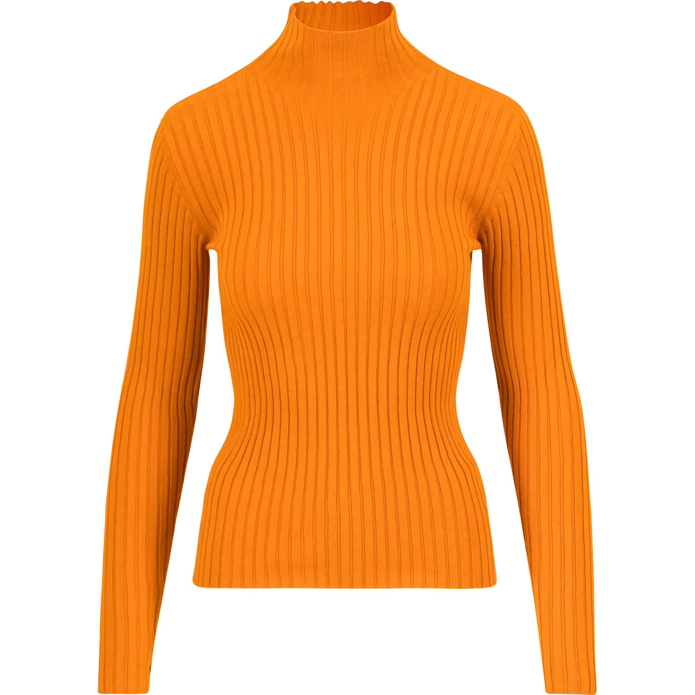 Blutsgeschwister Jazz & Chill Damen Longsleeves orange Größe S Lifestyle Hautfreundlich