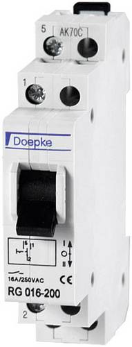 Doepke Gruppenschalter 1polig 10mm² 16A 1 Schließer 230 V, 400V 09981080