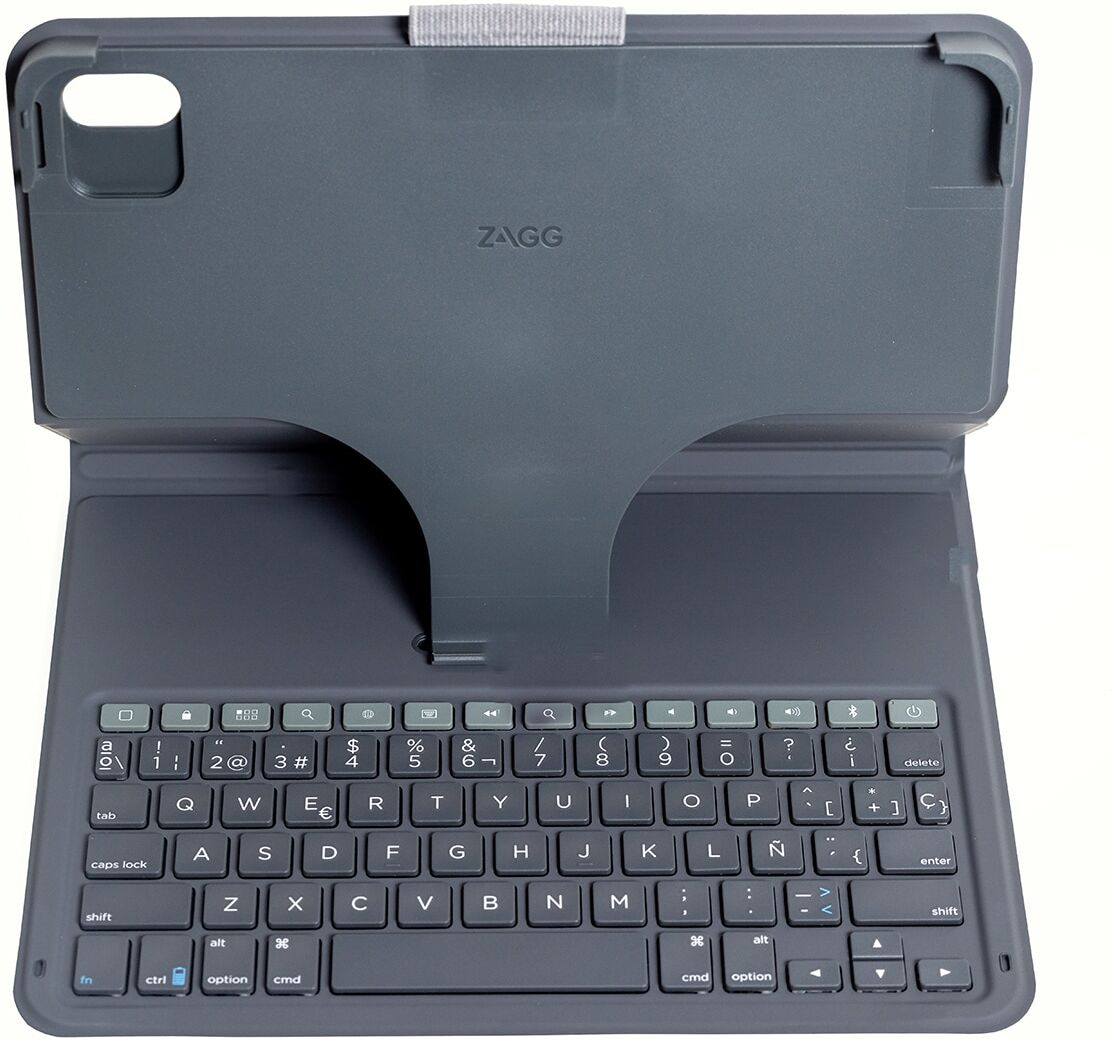 Zagg Funda con teclado Messenger Folio 2 para iPad 10,9 (10ª Gen.). Gris
