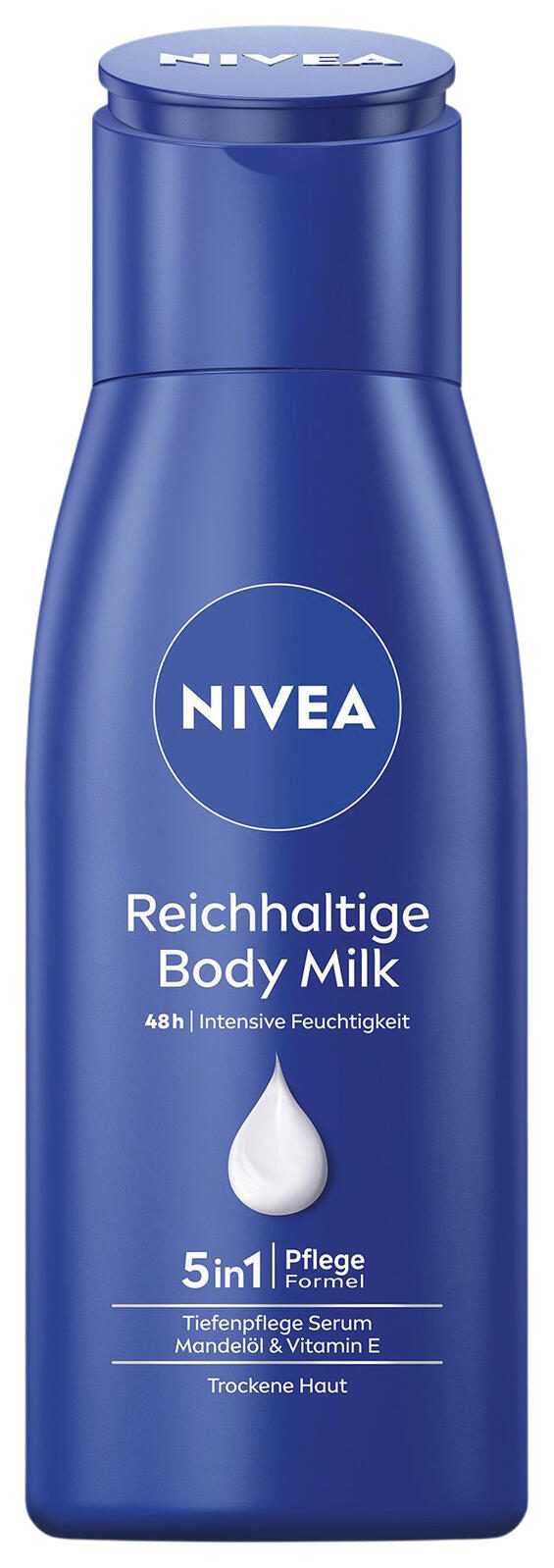 NIVEA Reichhaltige Body Milk Bodylotion 75,0 ml 80205