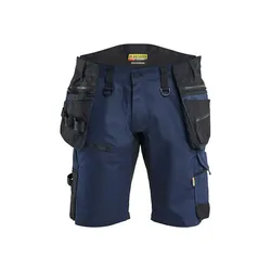 Stretch Shorts "STRIKER" - C58 - Dunkelmarine/Schwarz