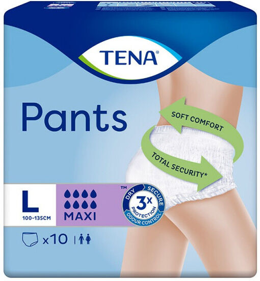 Tena Proskin Maxi Pants Absorbent Panties 10 Units