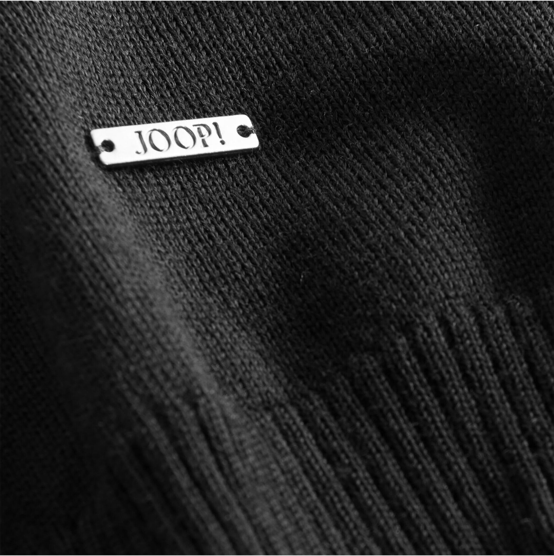 Joop! Sweater JOOP "Strickpullover JK-03Dario", Herren, Gr. L, schwarz, Obermaterial: 100% Schurwolle WV., Sweatshirts Sweater