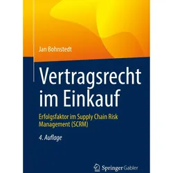 Vertragsrecht im Einkauf, Fachbücher von Jan Bohnstedt