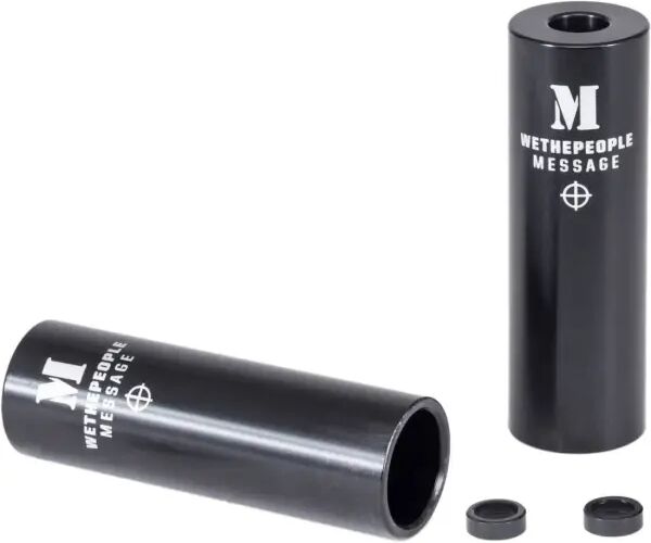 Wethepeople Message BMX Pegs (Schwarz)