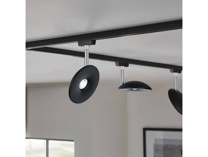 Paulmann URail Sphere LED spot 4.000K zwart Sphere, dimbaar, zwart, Keuken, Kunststof, Modern