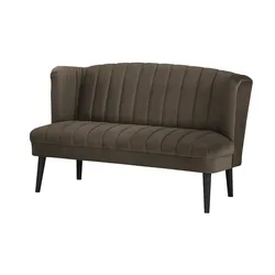 switch Küchensofa Samt  Rina ¦ braun ¦ Maße (cm): B: 180 H: 92 T: 76.0
