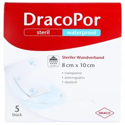 Dracopor Waterproof Wundverband steril 8cmx10 cm