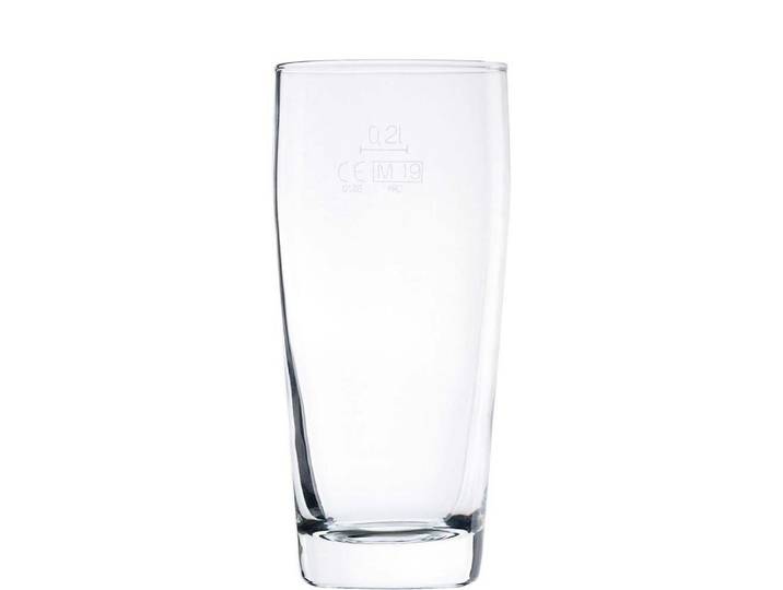 ARCOROC Bierglas Arcoroc Willi Becher /-/ 0,2 12er Set, 120-tlg., Glas