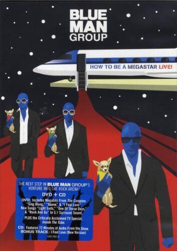 Blue Man Group - Blue Man Group - How to Be a Megastar: Live (+ Audio-CD) - Preis vom 30.09.2026 22:30:23 h