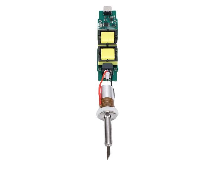 Transducteur de découpe ultrasonique 30W 40KHz, lame de transducteur pour outil de découpe ultrasonique avec module d'entraînement pour impression 3D, plastique, bois, résine